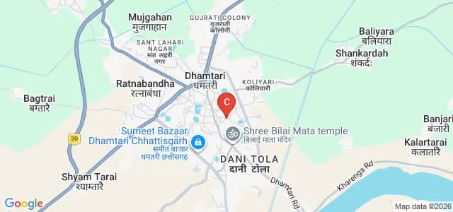 Al-Shums Infotech College, Dhamtari Map
