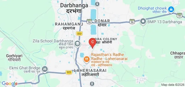 Dr Zakir Hussain Teachers Training College, Darbhanga Map