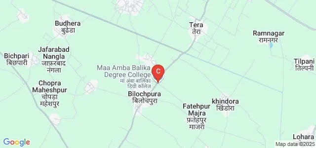 Maa Amba Balika Degree College, Baghpat Map