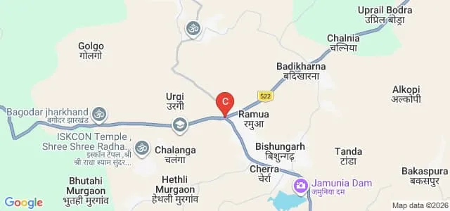 Daulat Mahto Memorial Teacher Training College, Hazaribagh Map