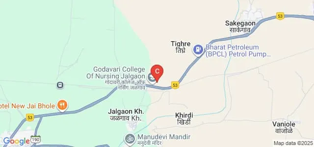 Dr Ulhas Patil College of Physiotherapy, Jalgaon Map