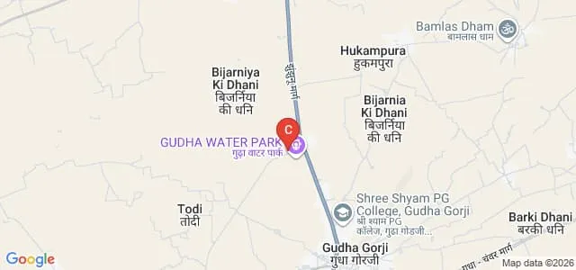 Balajee Teacher's Training College, Gudha Gorji Map