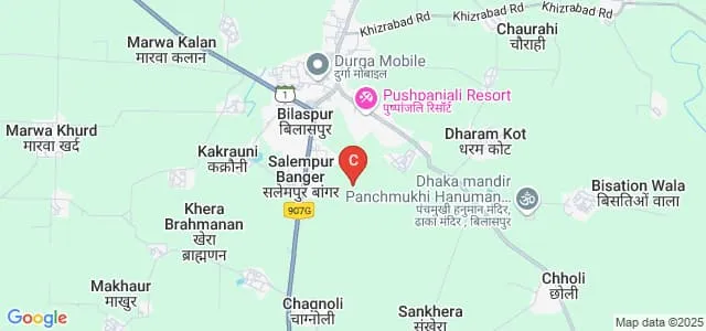 Shree Siddhivinayak Group of Institutions, Bilaspur Map