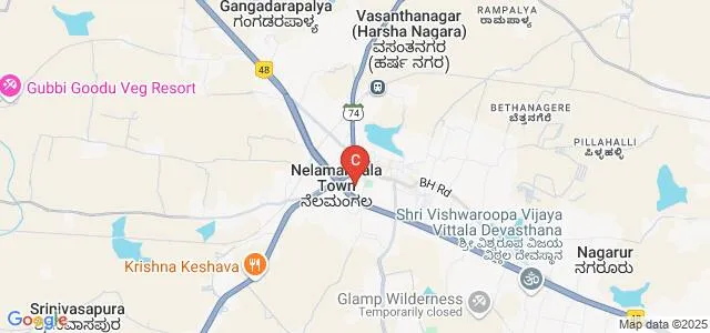 Government First Grade College, Nelamangala Map