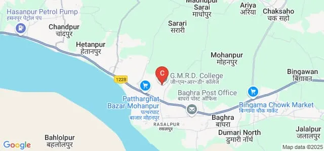 GMRD College, Samastipur Map