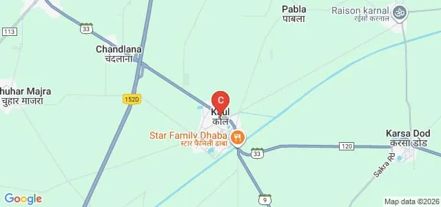 College of Agriculture, Kaithal Map