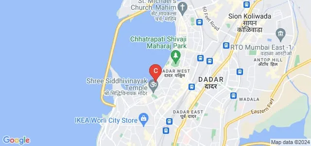 Rajaram Shinde Degree College of Architecture, Mumbai Map