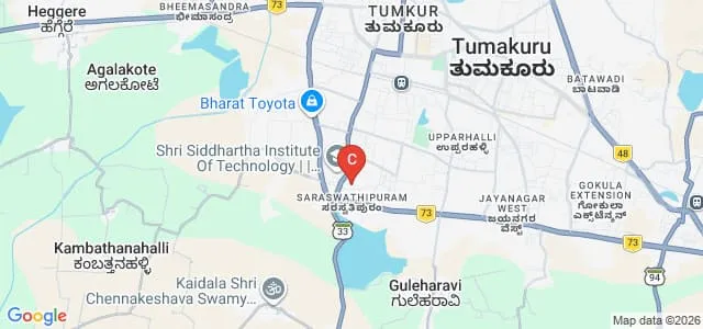 Sri Siddhartha College of Education, Tumkur Map