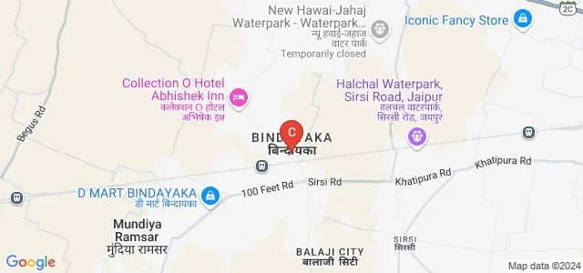 Lokmanya Tilak Degree B Ed College, Jaipur Map