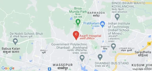 Dhanbad School of Nursing, Dhanbad Map