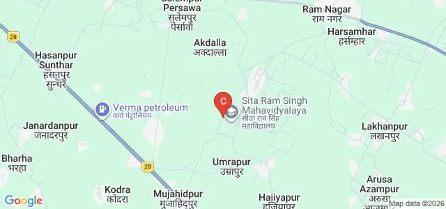 Sita Ram Singh Mahavidyalaya, Sabukpur Map