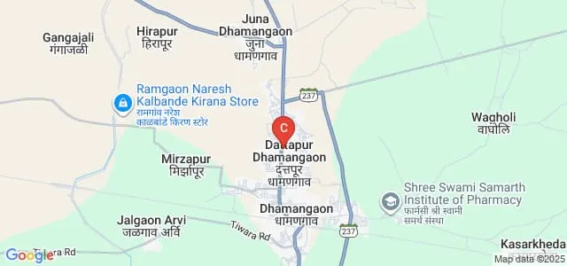 Adarsha Science Jairamdas Bhagchand Arts and Birla Commerce Mahavidyalaya, Amravati Map