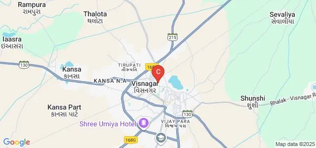 Smt SB Patel Institute of Business Management, Mehsana Map