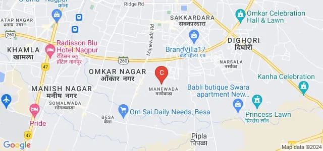 Swami Vivekanand College of Social Work, Nagpur Map