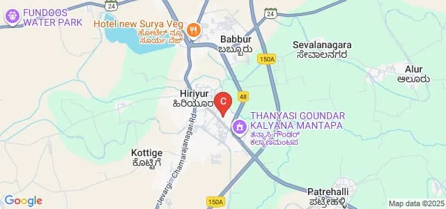 Sri Basavaraj College of Nursing, Chitradurga Map