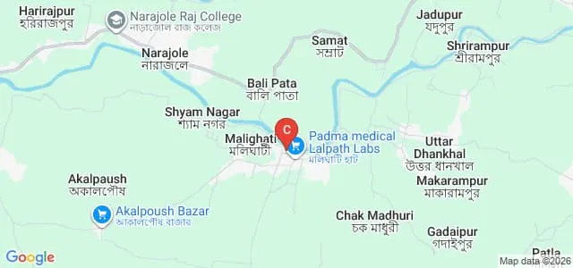 Dr BR Ambedkar B Ed College, Debra Map