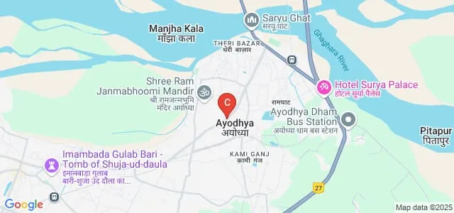 Sai Baba College of Pharmacy, Faizabad Map