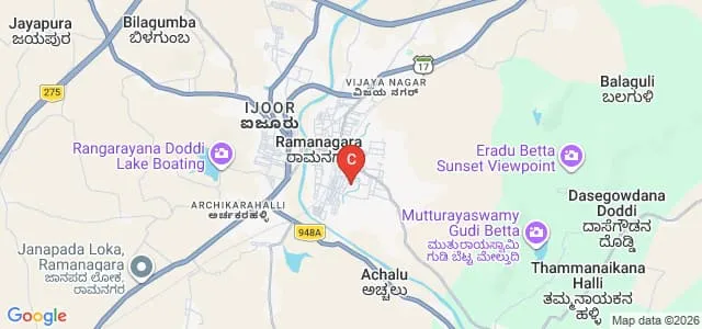 MH College of B Ed, Ramanagara Map