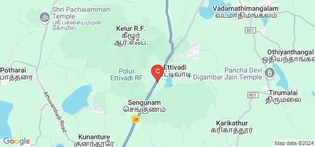 Sri Renugambal Polytechnic College, Tiruvannamalai Map