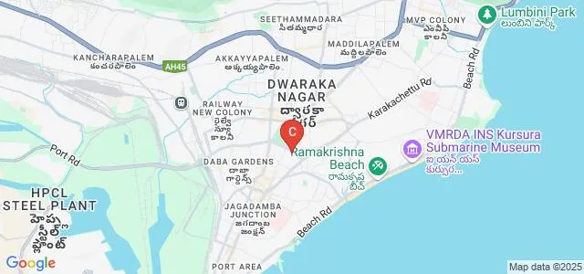 Pydah College for Women, Visakhapatnam Map