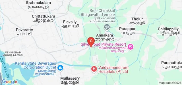 Mother Arts and Science College, Thrissur Map