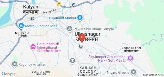 Principal KM Kundnani Pharmacy Polytechnic, Ulhasnagar Map