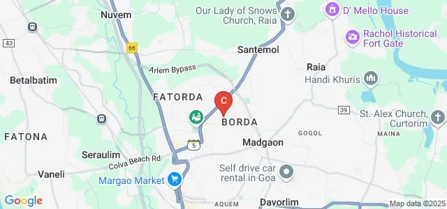 Don Bosco College of Engineering, Goa Map