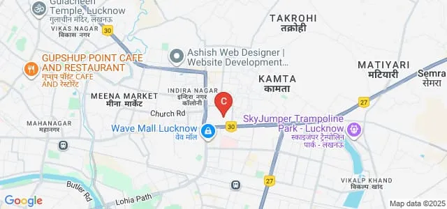 Government Girls Polytechnic, Lucknow Map