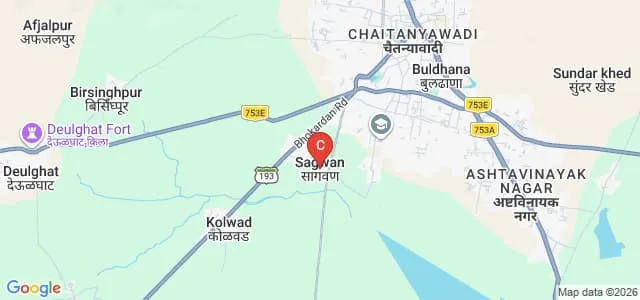 Indira Bahuuddeshiya Shikshan Sanstha College of Nursing, Buldhana Map