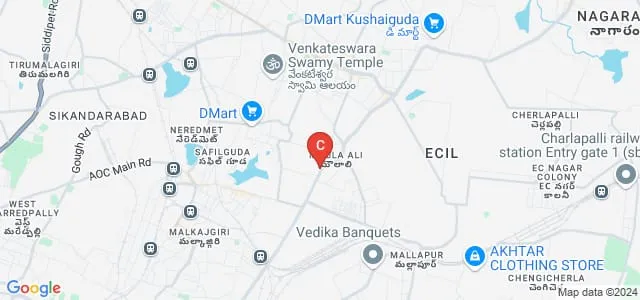 Sarada College of Hotel Management, Hyderabad Map