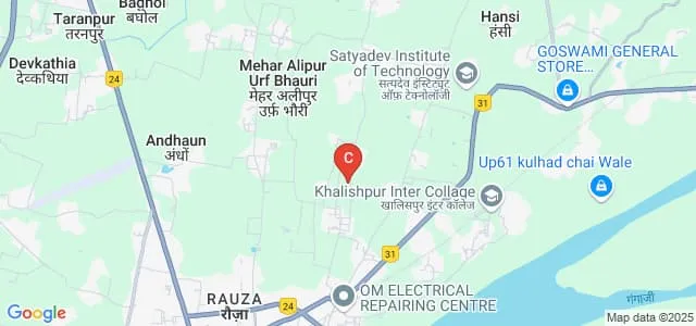 Baba Ramcharitra College, Ghazipur Map