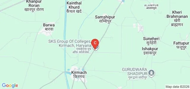 SKS College of Education, Kurukshetra Map