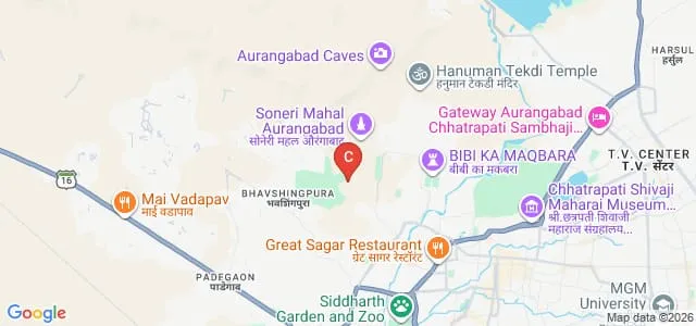 National Institute of Electronics and Information Technology, Aurangabad Map