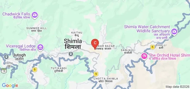 Bhardwaj Shikshan Sansthan, Mandi Map