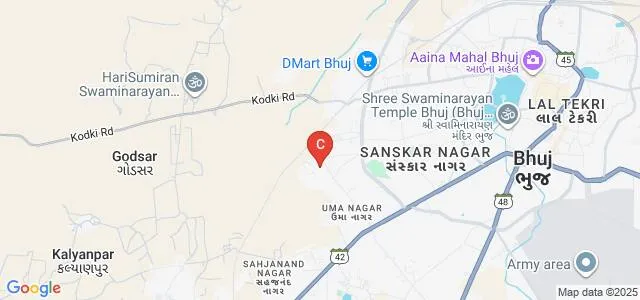 Government Engineering College, Bhuj Map