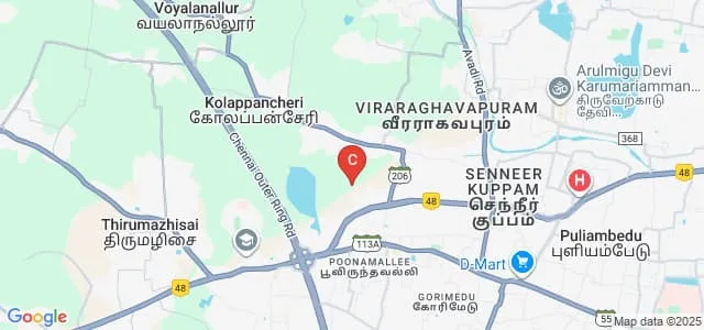 Jaya School of Architecture, Thiruvallur Map
