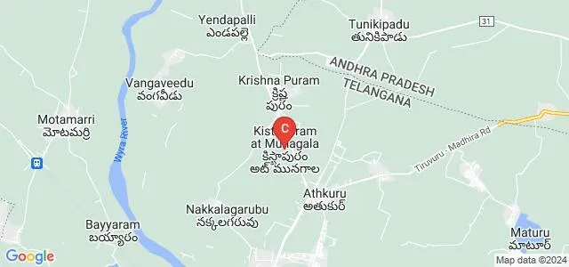 Sree Kavitha Institute of Science and Technology , Khammam Map