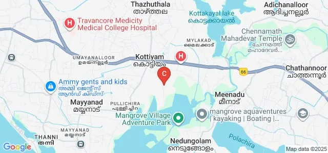 Sree Narayana Polytechnic College, Kollam Map