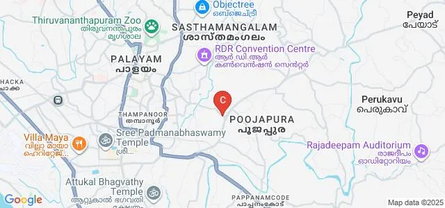 LBS Institute of Technology for Women, Thiruvananthapuram Map