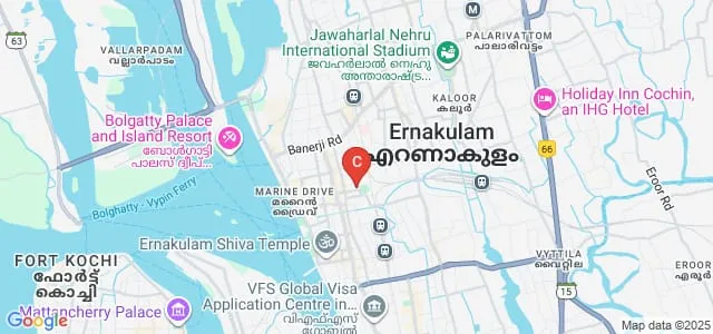 Amity Global Business School, Kochi Map