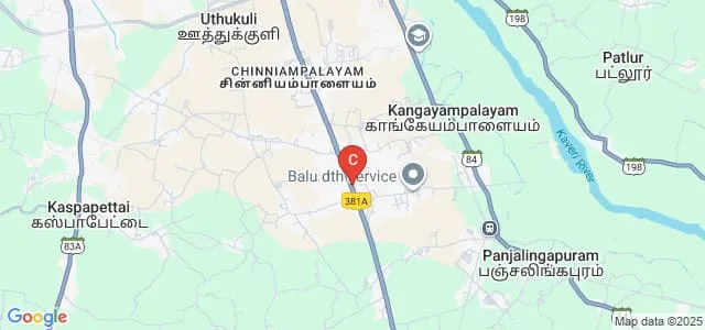 Al Ameen Polytechnic College, Nanjaiuthukuli Map