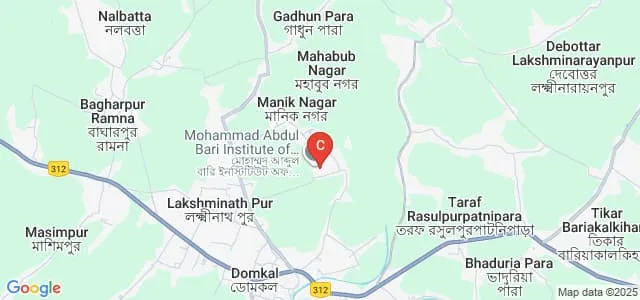 Mohammad Abdul Bari Institute of Juridical Science, Murshidabad Map