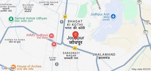 SLBS Polytechnic College, Jodhpur Map