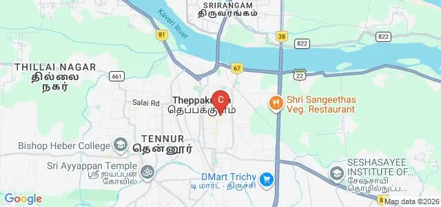 St Josephs Institute of Management, Tiruchirappalli Map