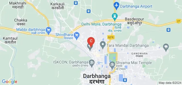 Maharaj Mahesh Thakur Mithila College, Darbhanga Map