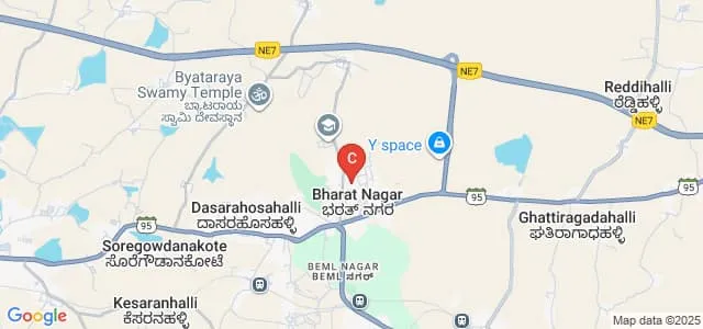 Sambhram College and Institute of Nursing, Kolar Map