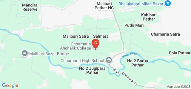 Chhamaria Anchalik College, Chhamaria Map