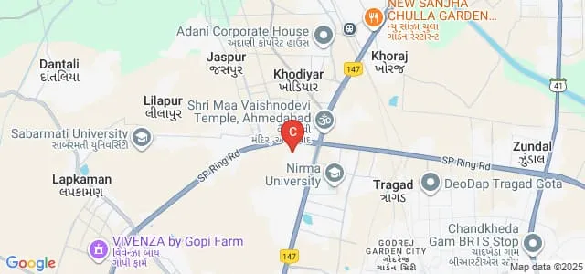 Darshanam Sanskrit Mahavidyalaya, Ahmedabad Map