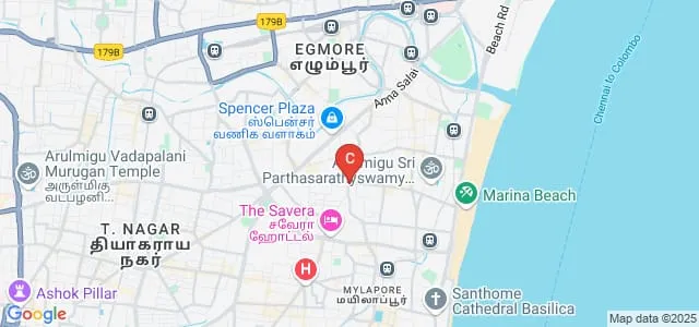 New College Institute of Management, Chennai Map