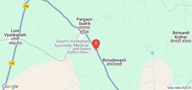 Swami Vivekanand Ayurved Medical College and Research Center, Shrigonda Map